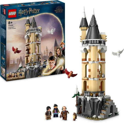 LEGO 76430 Harry Potter Hogwarts Castle Owlery With Toy Owls
