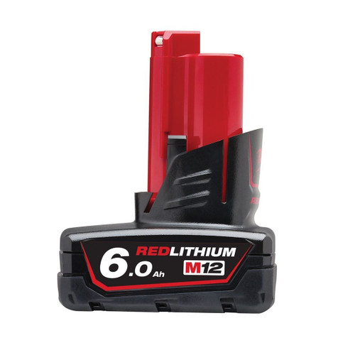 Milwaukee M12 B6 12V 6.0Ah Li-Ion RedLithium Battery