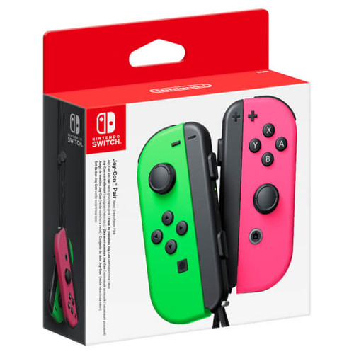 Joy-Con Pair - Neon Green/Neon Pink, Neon Red/Neon Blue, Purple/Orange, Blue/Yellow Nintendo Switch
