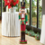 Large Indoor Wooden Nutcracker Soldier with Movable Mouth 3.5ft (1m)