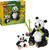 LEGO 31165 Creator 3in1 Wild Animals: Panda Family Toy Set