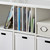 Ikea Kallax Insert with 4 shelves