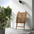 Ikea ASKHOLMEN Table, outdoor, foldable dark brown