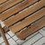 Ikea ASKHOLMEN Table, outdoor, foldable dark brown