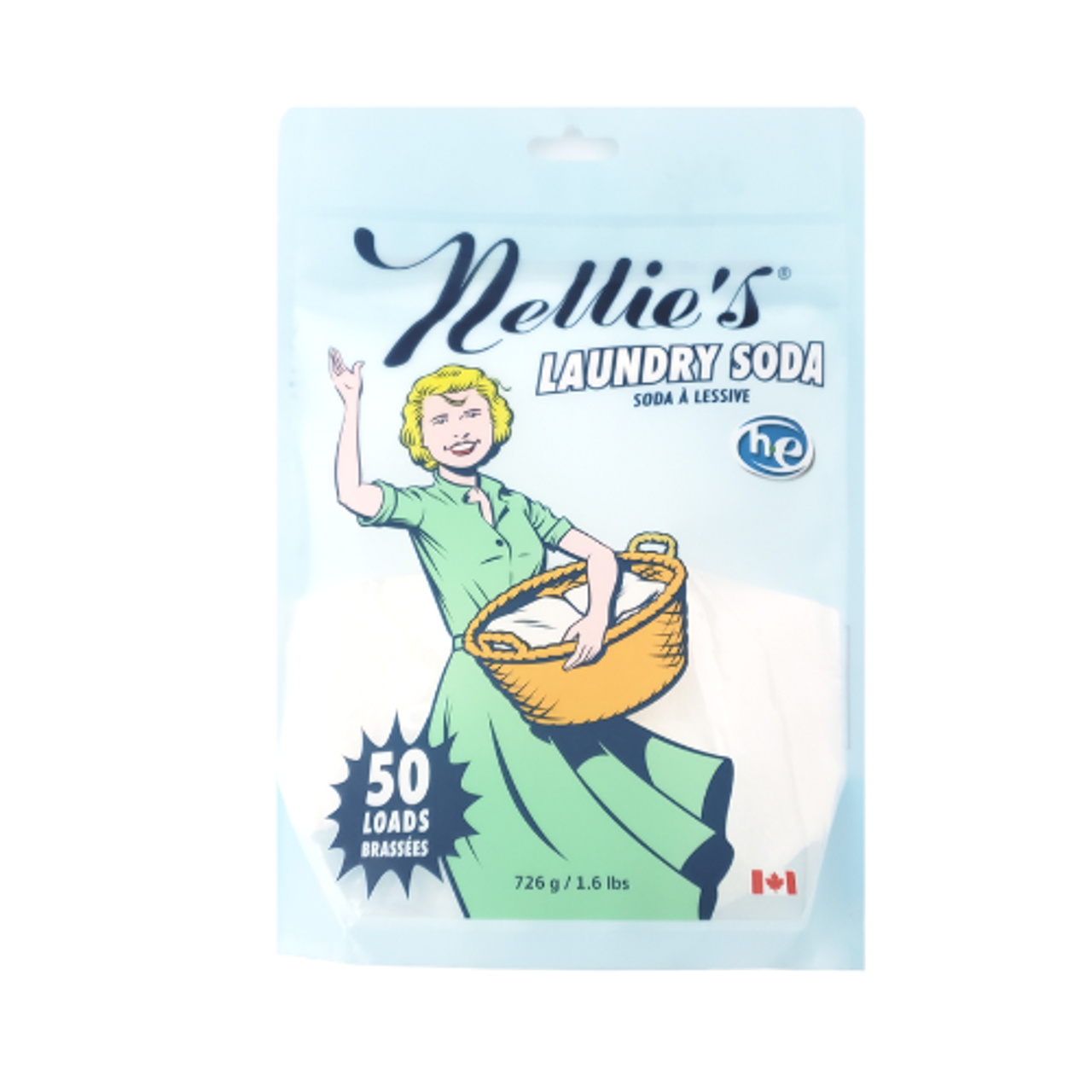 Nellies Laundry Soda, All-Natural - 1.6 lbs (726 g)