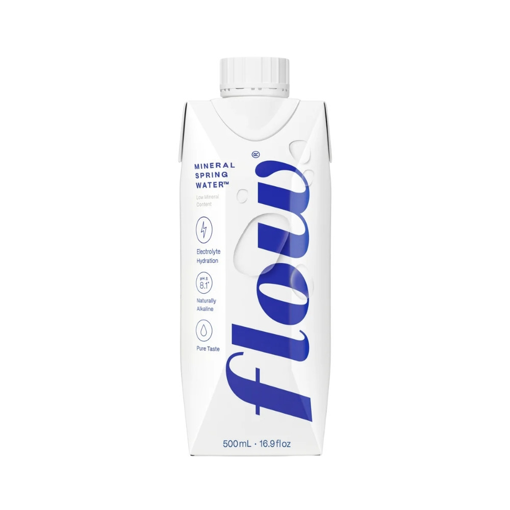 Flow Mineral Spring Water | Naturally Alkaline Electrolyte Water