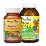 MegaFood Baby & Me 2 Prenatal Multivitamin Tablets