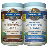 Garden of Life All-In-One Nutritional Shake - both flavor