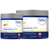 Sisu Relaxation Magnesium 250 Bisglycinate & Citrate Powder - both size