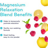 Sisu Relaxation Magnesium 250 Bisglycinate & Citrate Powder - benefits