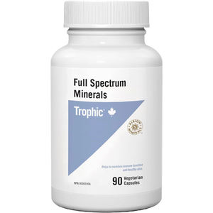 Trophic Full Spectrum Minerals Bisglycinate Capsules Trophic Full Spectrum Minerals Bisglycinate Capsules