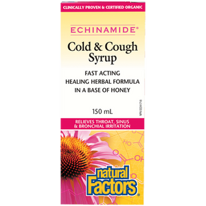 Natural Factors Echinamide Cold & Cough Syrup Natural Factors Echinamide Cold & Cough Syrup