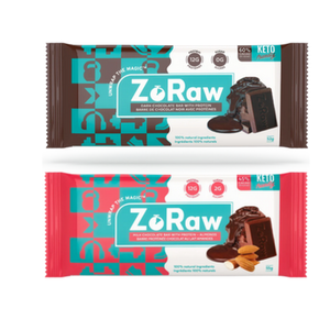 ZoRaw Chocolate Bar Variety of Flavours 52 grams ZoRaw Chocolate Bar Variety of Flavours 52 grams