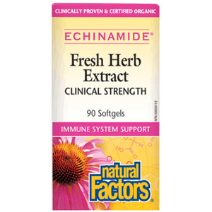 Natural Factors Echinamide Fresh Herb Extract | 90 Softgels Natural Factors Echinamide Fresh Herb Extract | 90 Softgels