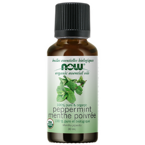 NOW Peppermint 100% Pure & Organic Essential Oil | 30mL NOW Peppermint 100% Pure & Organic Essential Oil | 30mL