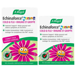 A. Vogel Echinaforce Junior Cold & Flu Chewable Tablets