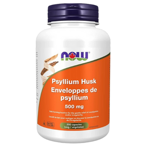 NOW Psyllium Husk 500mg Capsules NOW Psyllium Husk 500mg Capsules
