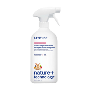 Attitude Fruit & Vegetable Wash | 800ml Attitude Fruit & Vegetable Wash | 800ml