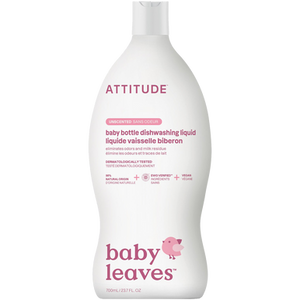 Attitude Baby Bottle & Dishwashing Liquid | 700ml Attitude Baby Bottle & Dishwashing Liquid | 700ml