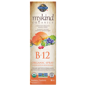Garden of Life Organics B-12 Spray Raspberry | 58 ml Garden of Life Organics B-12 Spray Raspberry | 58 ml