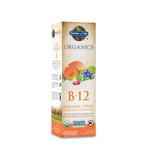 Garden of Life Organics B-12 Spray Raspberry | 58 ml Garden of Life Organics B-12 Spray Raspberry | 58 ml
