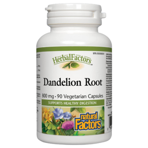 Natural Factors Dandelion Root 800 mg Capsules Natural Factors Dandelion Root 800 mg Capsules