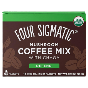 Four Sigmatic Mushroom Coffee Mix with Chaga | 10 Packets Four Sigmatic Mushroom Coffee Mix with Chaga | 10 Packets