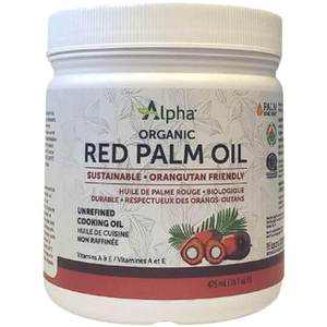 Alpha Health Organic Red Palm Oil | 475ml Alpha Health Organic Red Palm Oil | 475ml