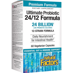 Natural Factors Ultimate Multi Probiotic 24/12 Strain Formula Capsules Natural Factors Ultimate Multi Probiotic 24/12 Strain Formula Capsules
