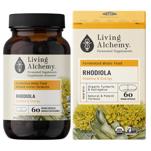 Living Alchemy Rhodiola Alive Plus Organic Astragalus Capsules Living Alchemy Rhodiola Alive Plus Organic Astragalus Capsules