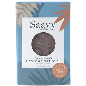 Saavy Naturals Handcrafted Soap Tahitian Vanilla Saavy Naturals Handcrafted Soap Tahitian Vanilla