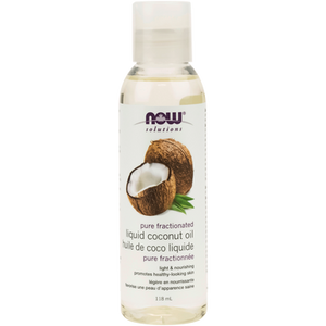 NOW Pure Fractionated Liquid Coconut Oil | 118mL NOW Pure Fractionated Liquid Coconut Oil | 118mL
