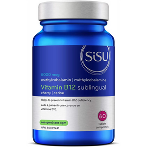 SISU Vitamin B12 Sublingual 5000 mcg Tablets SISU Vitamin B12 Sublingual 5000 mcg Tablets