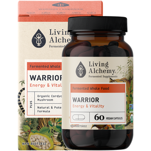 Living Alchemy Warrior Plus Organic Cordyceps Mushroom Pullulan Capsules Living Alchemy Warrior Plus Organic Cordyceps Mushroom Pullulan Capsules