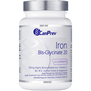 CanPrev Iron Bis-Glycinate 20mg Capsules CanPrev Iron Bis-Glycinate 20mg Capsules