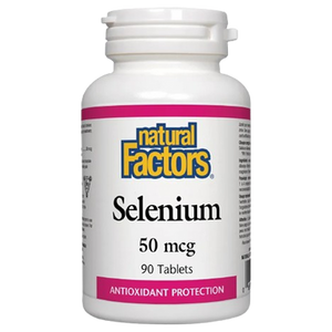 Natural Factors Selenium 50 mcg Tablets Natural Factors Selenium 50 mcg Tablets