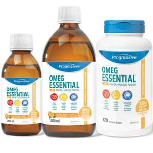 Progressive OmegEssential +D3 Liquid or Softgels Progressive OmegEssential +D3 Liquid or Softgels