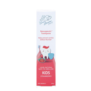 Green Beaver Naturapeutic Toothpaste Kids Strawberry Fluoride Free 100 grams Green Beaver Naturapeutic Toothpaste Kids Strawberry Fluoride Free 100 grams
