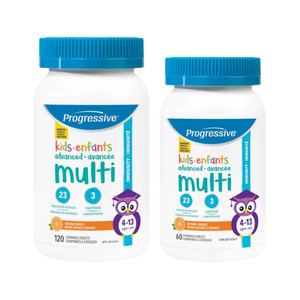 Progressive Multivitamins For Kids Chewable Tablets