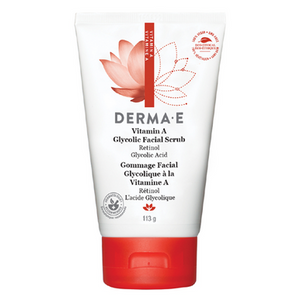 Derma E Vitamin A Glycolic Facial Scrub | 113 grams Derma E Vitamin A Glycolic Facial Scrub | 113 grams