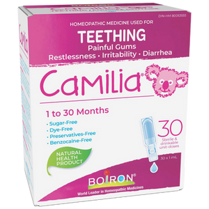 Boiron Camilia Teething Relief liquid Unit | 30x 1 ml Boiron Camilia Teething Relief liquid Unit | 30x 1 ml