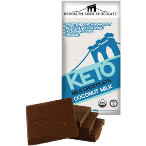 Brooklyn Born Chocolate Keto Coconut Milk Chocolate Bar Brooklyn Born Chocolate Keto Coconut Milk Chocolate Bar