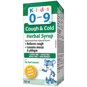Homeocan Kids 0-9 Cough & Cold Herbal Syrup | 100mL Homeocan Kids 0-9 Cough & Cold Herbal Syrup | 100mL
