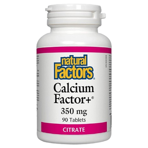 Natural Factors Calcium Factor+ 350 mg Tablets Natural Factors Calcium Factor+ 350 mg Tablets