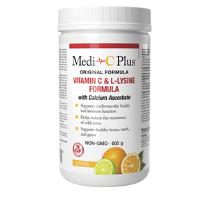 Medi C Plus Original Formula Vitamin C & L-Lysine | 600 grams