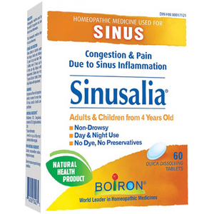 Boiron Sinusalia Homeopathic Sinus Relief Chewable Tablets | 60 Tablets Boiron Sinusalia Homeopathic Sinus Relief Chewable Tablets | 60 Tablets