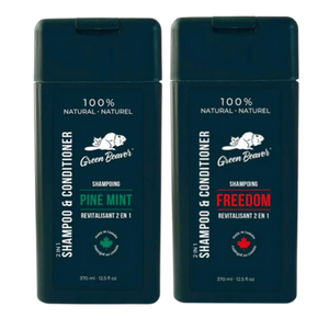 Green Beaver Shampoo & Conditioner 2 in 1 - Pine mint, Freedom