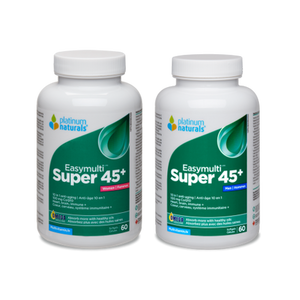 Platinum Naturals Super Easymulti 45+ Multivitamin Softgels