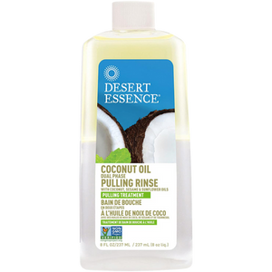 Desert Essence Coconut Oil Dual Phase Pulling Rinse Desert Essence Coconut Oil Dual Phase Pulling Rinse