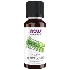 NOW Lemongrass 100% Pure Essential Oil NOW Lemongrass 100% Pure Essential Oil